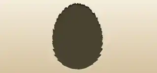 Dragon Egg silhouette