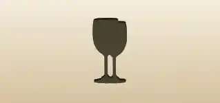 Wine Glasses silhouette