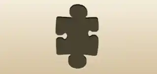 Jigsaw Puzzle Piece silhouette