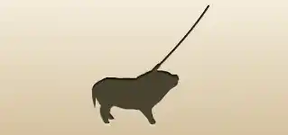 Piggy silhouette