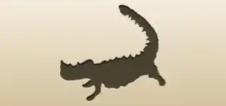Thorny Lizard silhouette
