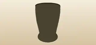 Trashcan silhouette