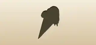 Ice Cream silhouette