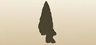 Garden Gnome silhouette