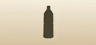 Bottle of Soda silhouette