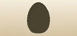 Dragon Egg silhouette