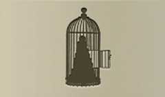 Birdcage silhouette