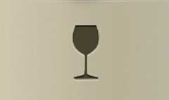 Wineglass silhouette