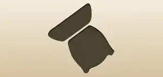 はかりのシルエット