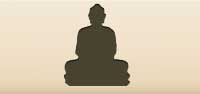 Buddha silhouette