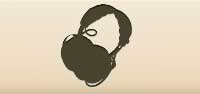 Headphones silhouette