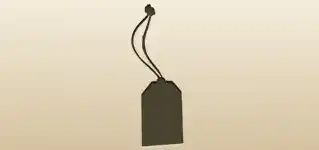 値引きのシルエット