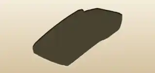 決済端末のシルエット