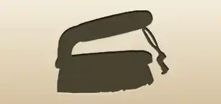 ブラシのシルエット