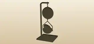 はかりのシルエット