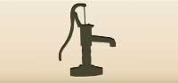 Street Water Pump silhouette