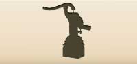 Street Water Pump silhouette