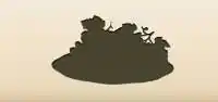 ブドウのシルエット