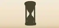 砂時計のシルエット