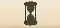 砂時計のシルエット