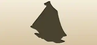 ボートのシルエット