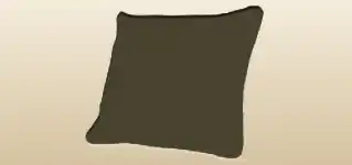 クッションのシルエット