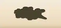 忘れな草のシルエット