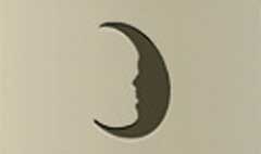 Crescent Moon silhouette
