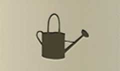 Watering Can silhouette