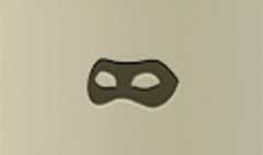 Bandit Mask silhouette
