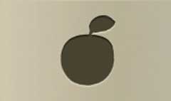 Apple silhouette
