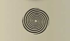 Hypnotic Circles silhouette
