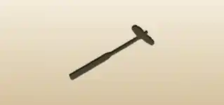 Reflex Hammer silhouette