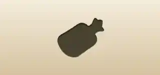 Hot Water Bottle silhouette