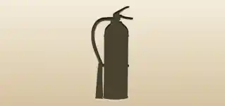 Fire Extinguisher silhouette