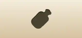 Hot Water Bottle silhouette