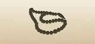 Prayer Beads silhouette