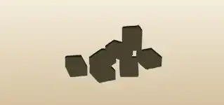 Mahjong Tiles silhouette