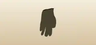 Мedical Glove silhouette