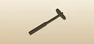 Reflex Hammer silhouette