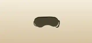 Sleep Mask silhouette