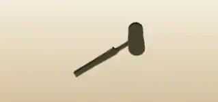 Reflex Hammer silhouette