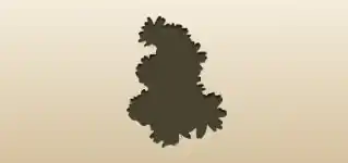 Chamomile silhouette