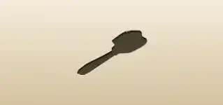Hair Brush silhouette