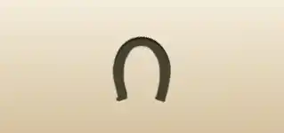 Horseshoe silhouette