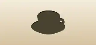 Coffee Cup silhouette