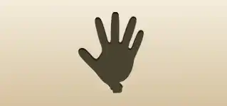 Мedical Glove silhouette