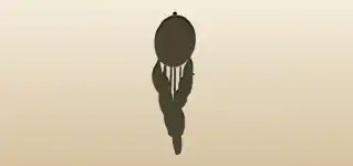 Dreamcatcher silhouette