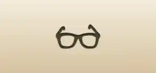 Eyeglasses silhouette