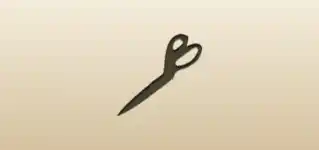 Scissors silhouette